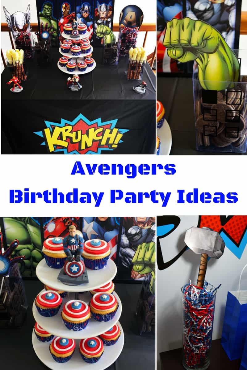 Avengers Birthday Party! Teachable Mommy